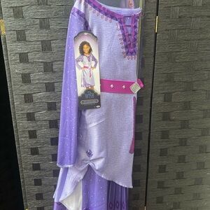 Disney Wish Asha's Adventure Dress - Purple and Pink